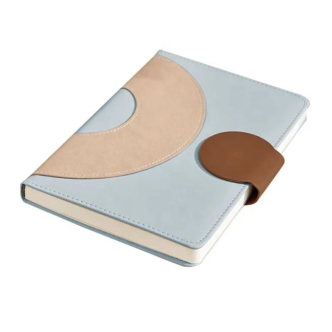 Custom Printing Hardcover Factory Price Pu Leather Elastic Band Journal Diary Planners Notebooks