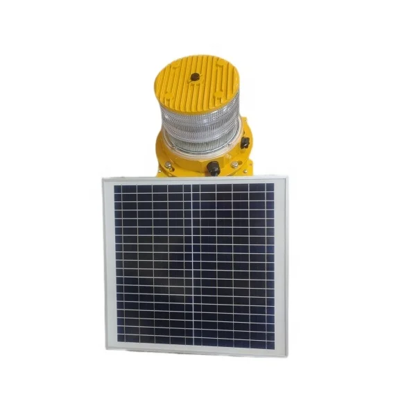TY100S LED Single Low Intensity Solar Obstruction Light(Type C),aviation lights,tower obstruction lighting