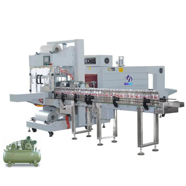 Factory Price High Speed Automatic PE Film Bottle Water Beverage Shrink Stretch Heating Tunnel Wrapping Packing
