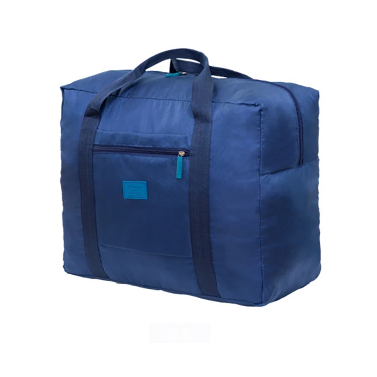 SW Custom Waterproof Polyester Cheap Luggage Folding Travel  Bag With Zipper Large Capacity Women Gym Bag