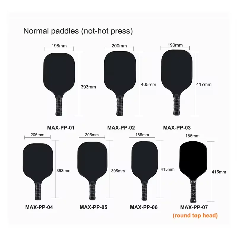 High Quality USAPA Approved Pickle Ball Paddle OEM PP Honeycomb Core t700 Carbon Fiber Pickleball Paddles