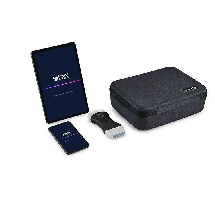 Wireless 3 in 1 Phased probe And Linear probe Ultrasound Handheld Wireless Ultrasound Scanner