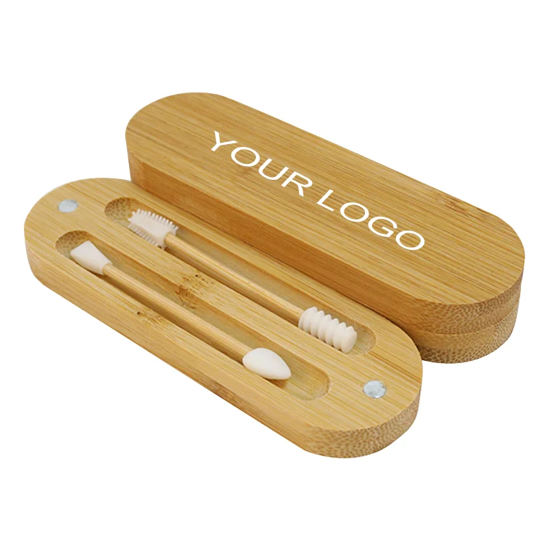 Eco Friendly Silicone Cotton Reusable Make Up Tools Washable Ear Swabs Stick