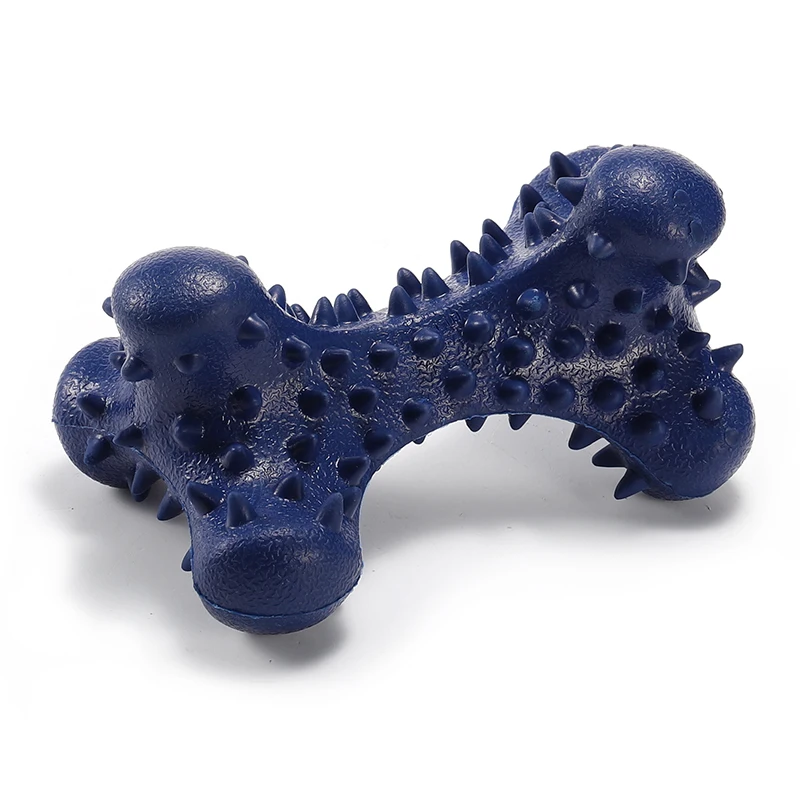 
Natural Rubber Dog Chew Bone Toys Manufacturer Durable Dog Toy Custom 