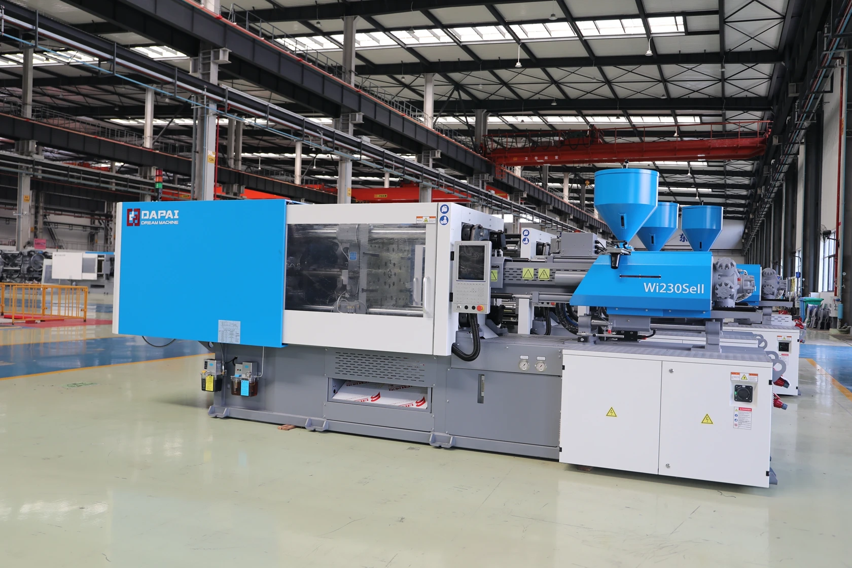 DAPAI FANUC Servo Motor 350Ton Plastic Crate Injection Molding Machine