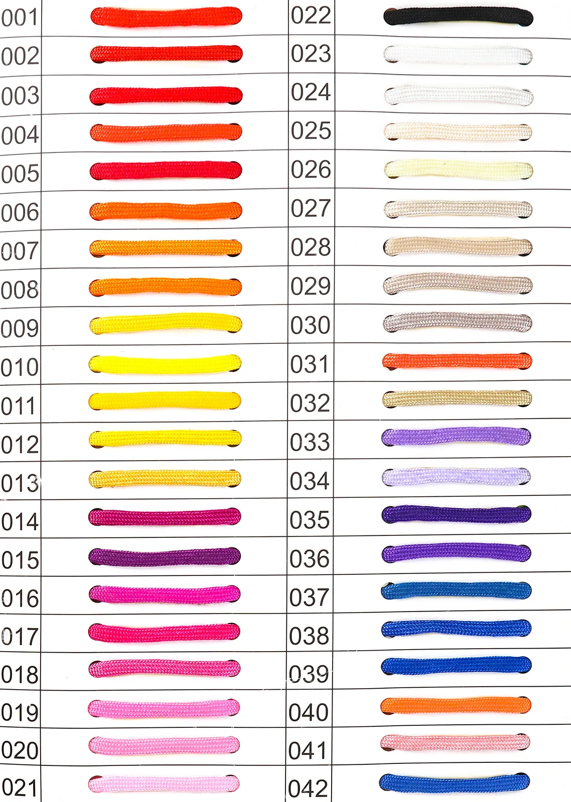Multicolor 7 strands 550 paracord 31 meters 750 100FT braided nylon paracord polyester paracord 4mm
