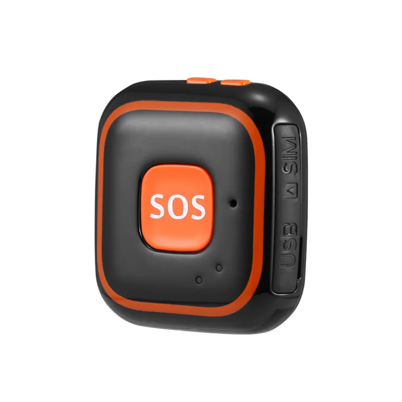 Оптовая продажа Многофункциональный для мобильного телефона 2G GSM GPS трекер с кнопкой SOS бесплатное приложение смартфона
