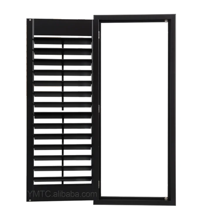 114.3mm Lover Custom Spray Lacquer Color Wood Shutters