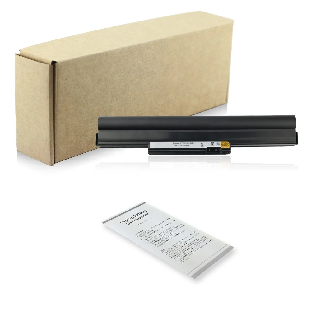Replacement laptop battery for Lenovo 57Y6309 L09S6D21 IdeaPad U450 U550 8 cells