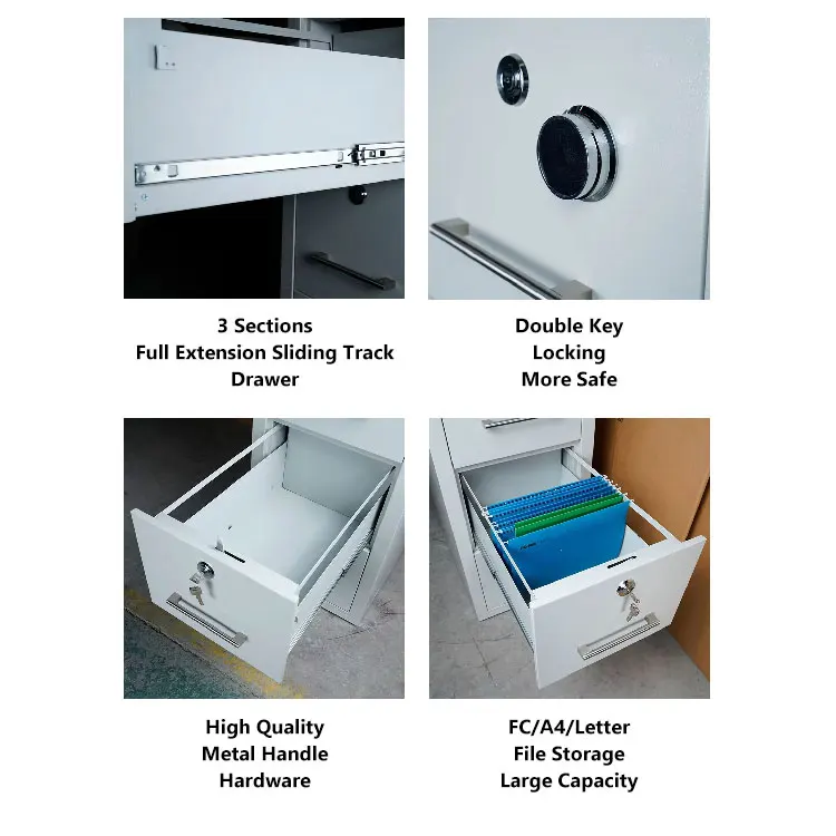 fire proof protection safe storage keeping home office drawer fireproof steel metal fire resistant filing cabinet