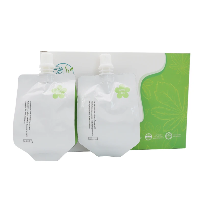 Vegan plant based Pure collagen enzyme drinks for weight loss slimming suction nozzle bag