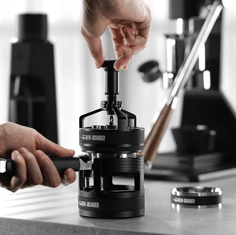 58 мм Вращающийся распределительный инструмент пресс-типа распределитель кофейного порошка иглы для перемешивания кофеварки аксессуары