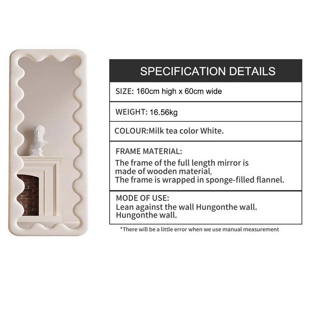 custom hollywood style antique flanner large full length floor stand wooden dressing mirror wall for bedroom  espejo spiegel