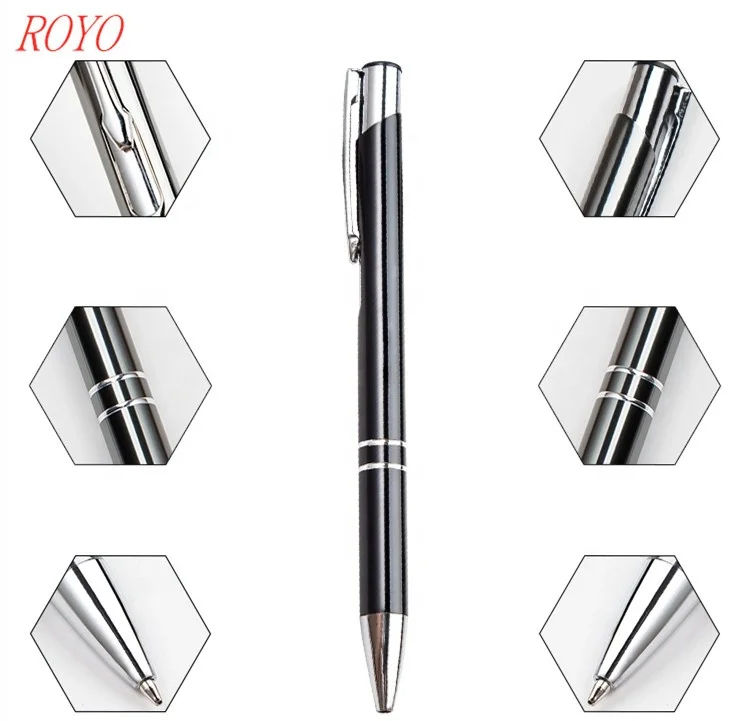 
Advertising Promotional Ballpoint Novelty Metal Ball Pen OEM Gift Pen With Custom Logo 
