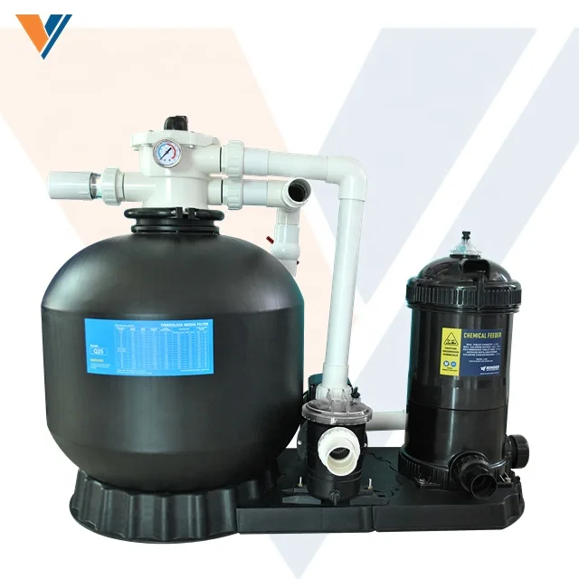 China Manufacturer Pool Filters Pool Pump Combo Wholesale Plastic Pool Sand Filter With Pump Combo