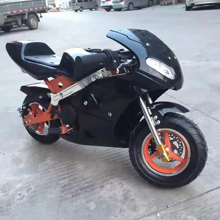 hot sell 49cc pocket bike mini motorcycle  good quality with led light headlight