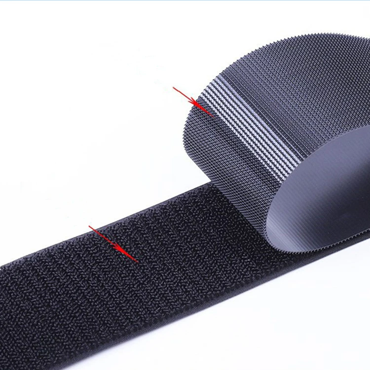 High Quality Factory Price Reusable Sticky Fastener Double Sided Self Adhesive Hook And Loop Strap Tape Velcroes