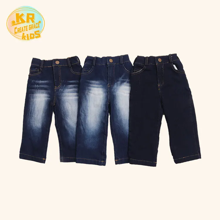 
wholesale high quality baby denim clothing pants kids jeans trousers 