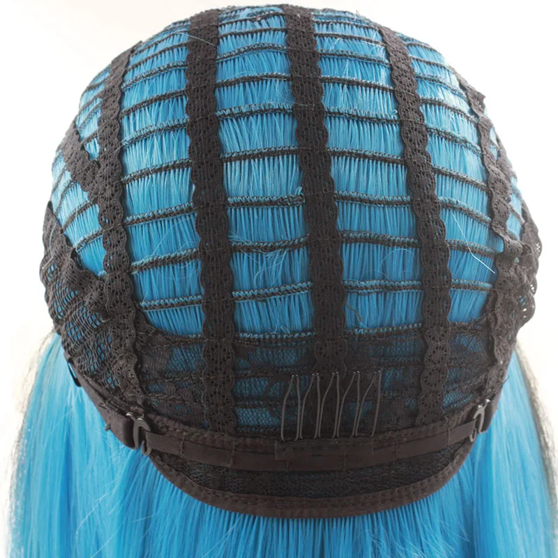 14 inch female synthetic swiss lace wig, excellent super quality cheap hair synthetic wig supplies