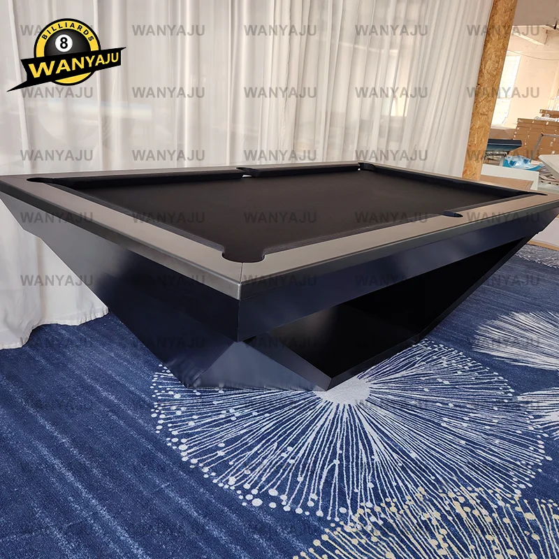 2024 Popular Modern pool Design Luxury Rock Plate Billiards Table 15 Years of Factory Sales Billiards Table