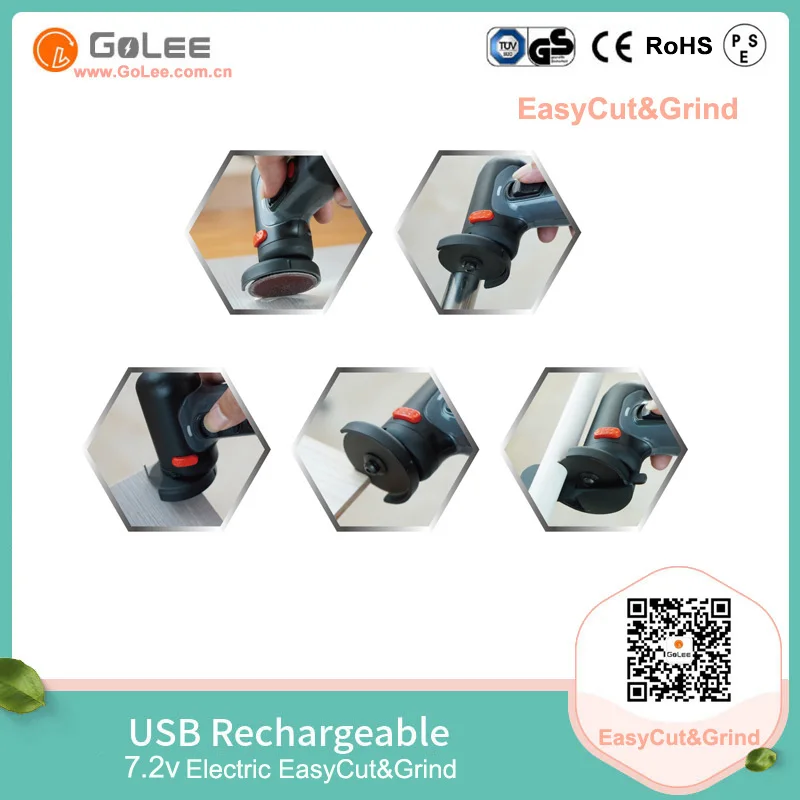 GoLee 7.2V USB Electric Mini Cutting Grinding machine