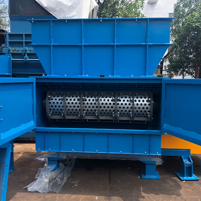 2022 новая машина для измельчения пластиковых кусков с одним валом, измельчитель пластика, машина для измельчения металла