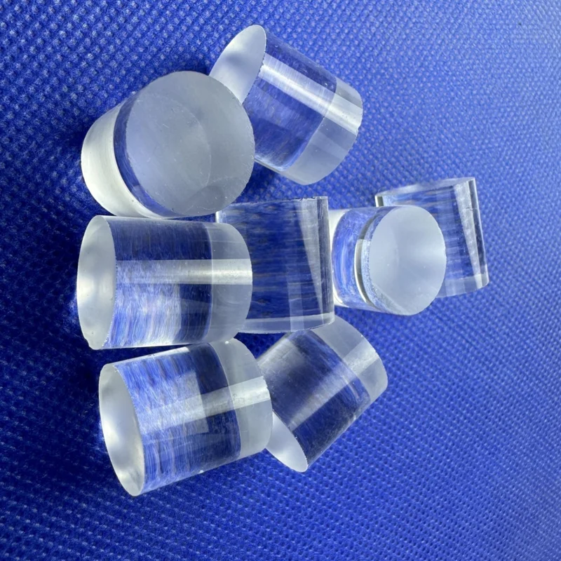 Custom high purity quartz light guide rod Corrosion resistant quartz glass rod in various sizes