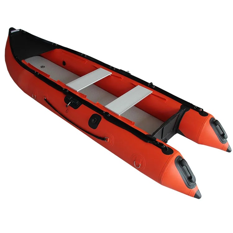 Хит продаж надувные 70 3 7 м Kaboat красный Hypalon/ПВХ рыбацкая лодка каяк 370