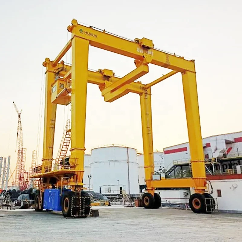 80 тонн двухбалочный станок цена на Перевозчик rtg резиновая шина производитель