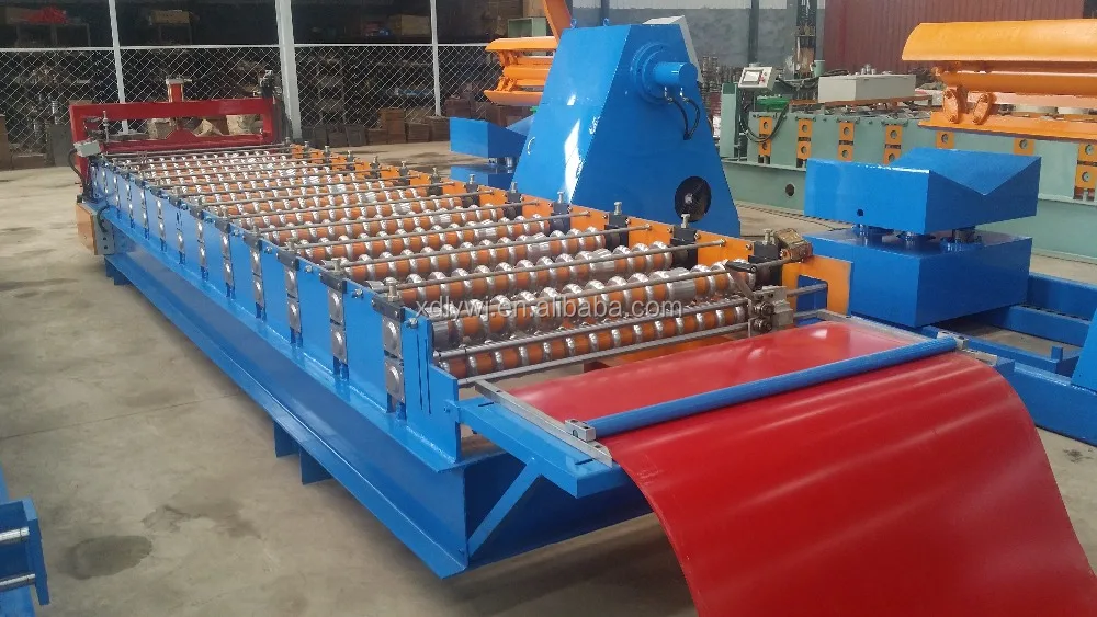 Automatic Metal Roof Tile Making Machine roll forming machine made in china