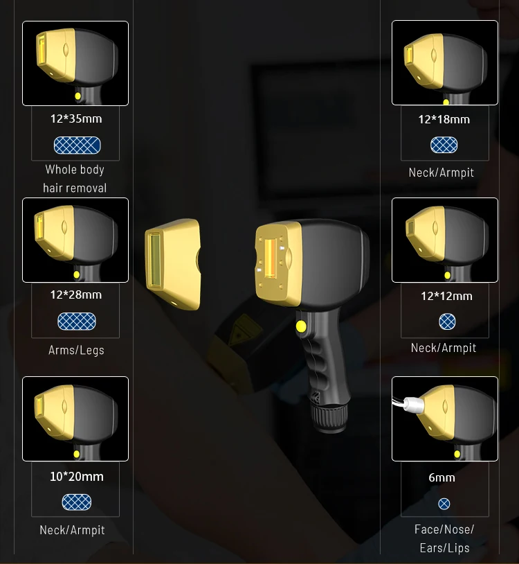 2024 professional ice platinum titanium 808nm diode Laser Device 4 wavelength 755 808 940 1064 Diode Laser Hair Removal Machine