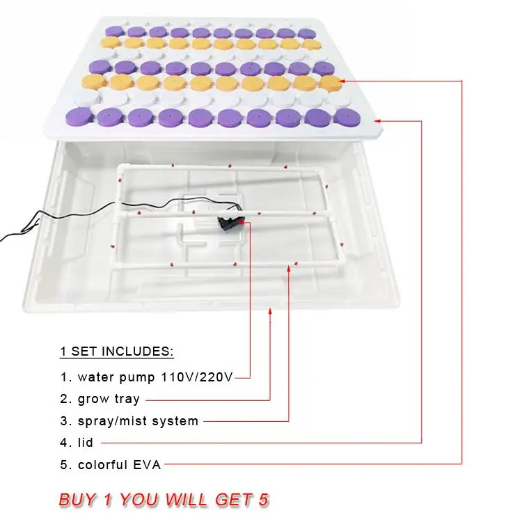sale hydroponics farming China plant propagation seedlings seed starting seed germination tray