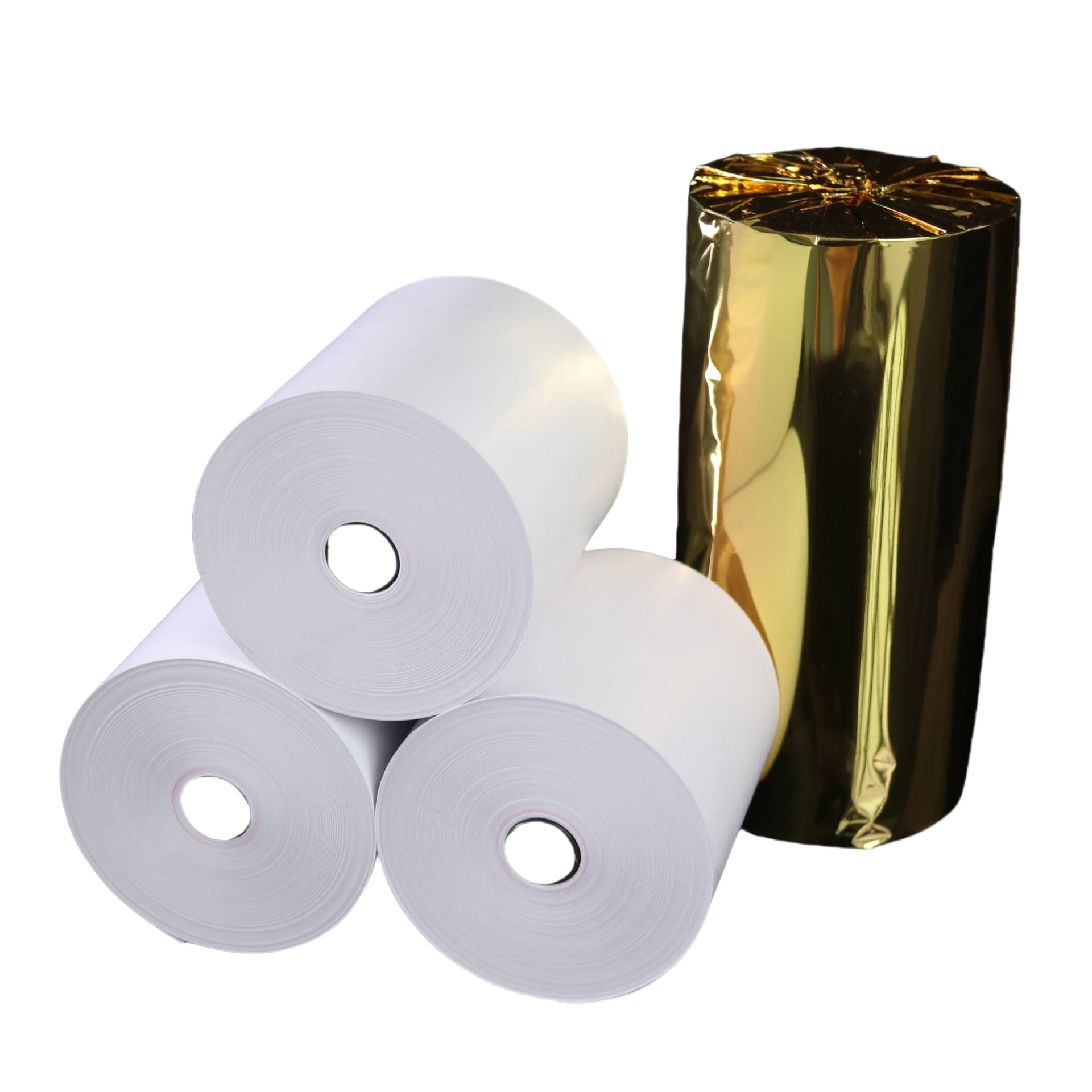 3 1/8 80x80mm Cash Till Register Thermal Paper Roll POS Paper ATM 48gsm Thermal Paper Roll