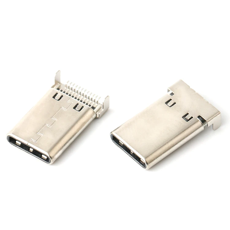 USB Male Plug usb c connector plug usb c Connector double row sink smt type c 24 pin c-type connector