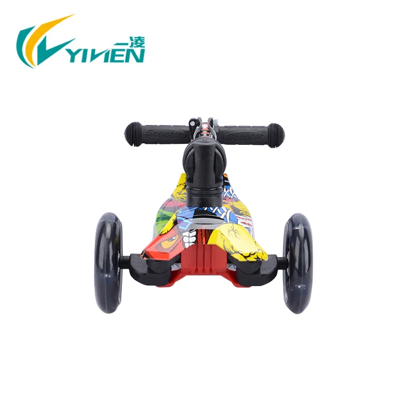 3 Wheel Kids plastic Scooter foldable kick scooter