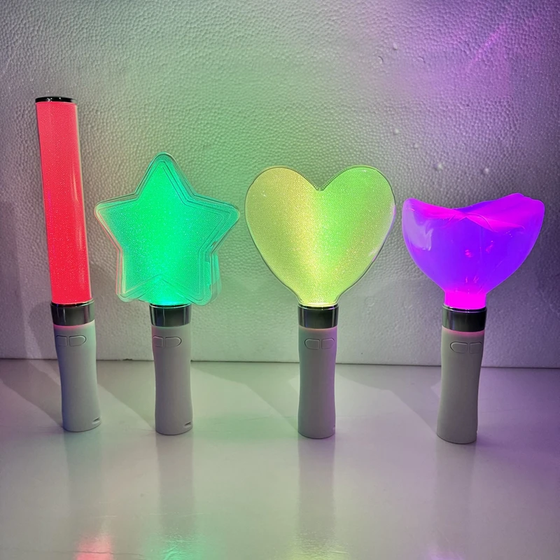 richshining Star Heart-Shaped K-Pop Light Stick Concert Parties World Tours Ramadan Graduation Bar Occasions-Japanese Market
