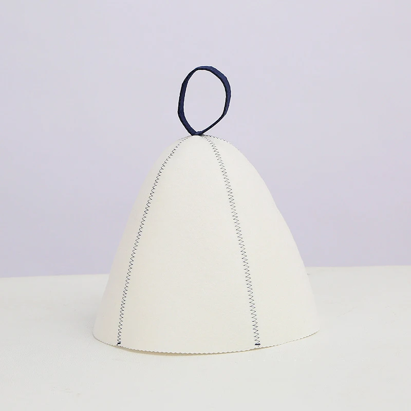 Head Protection Bath Anti Heat Shower Cap Washable Soft Hair Turban Quickly Towel Bathroom Accessories Sauna Felt Hat