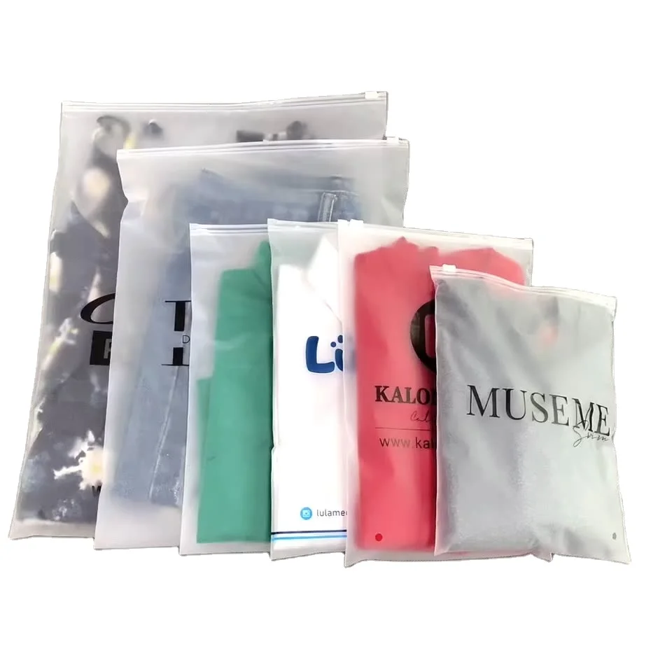Zip Lock Plastic Pack frosted bag Clear Pvc Antitarnish Jewelry Rings Earrings Packing Storage Pouch For clothes sock