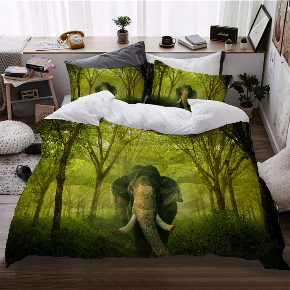 Лидер продаж, роскошный модный мягкий персонализированный Комплект постельного белья из 4 предметов с принтом на заказ