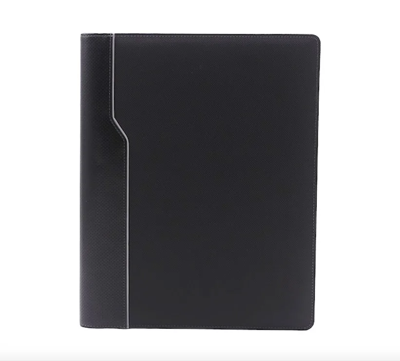 hot sale case legal size organizer pu custom business leather portfolio