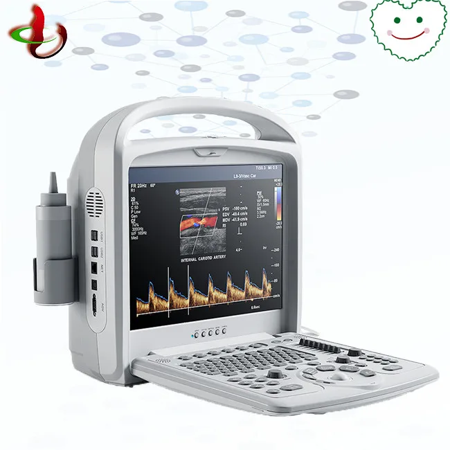 Mindray Similar Portable Color Doppler echo ultrasound Price Digital  Machine