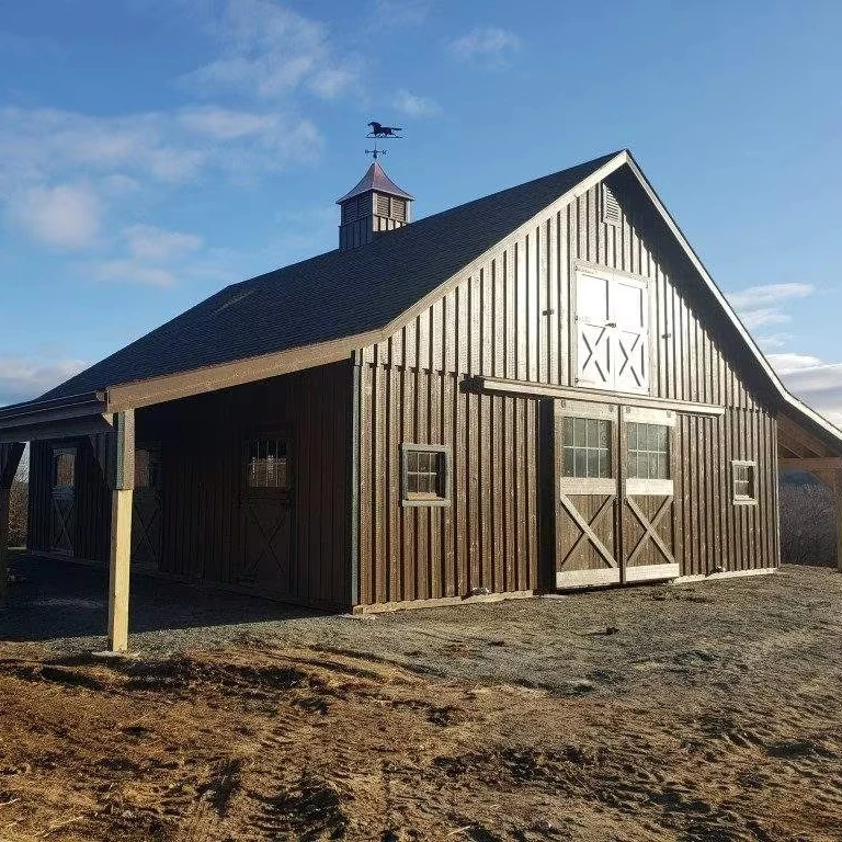 Indoor Prefab Horse Riding Arena Hall Free Span Light Steel Structure Building for Equestrian Sports