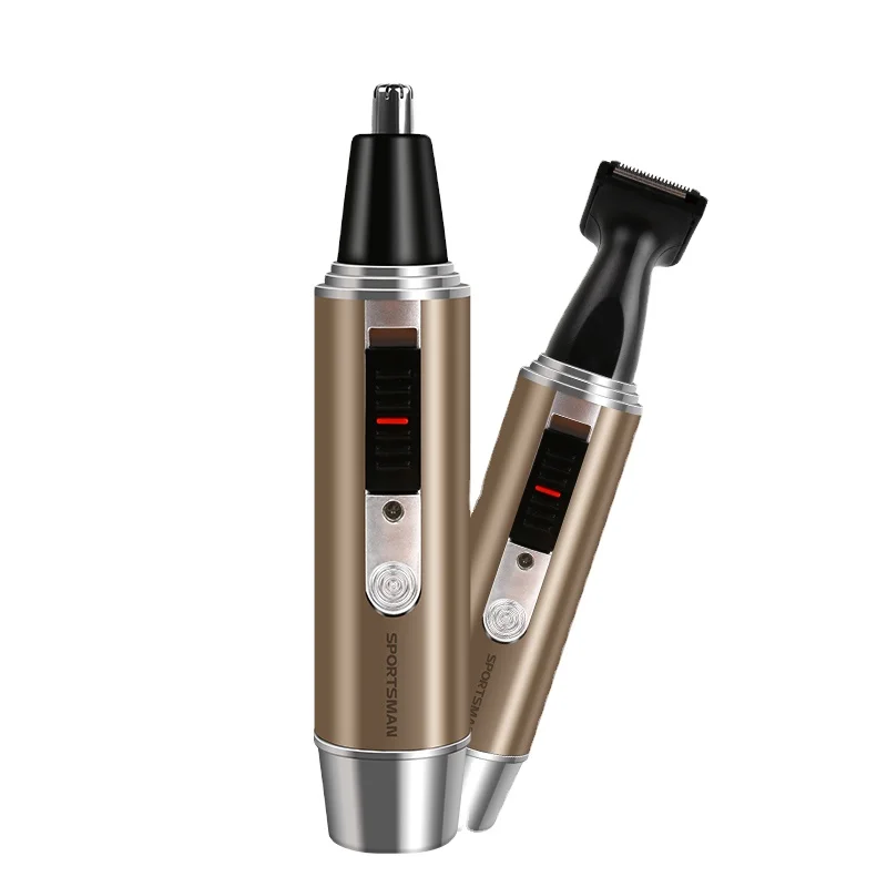 Портативный профессиональный безболезненный триммер для ушей и носа машинки для стрижки волос Новый дизайн мужской профессиональный триммер для волос в ушах и носу
