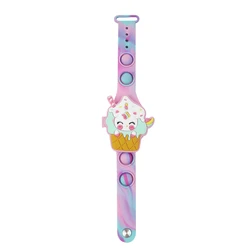 Wholesale Kids Natural BPA Free Silicone Watch Cute Cartoon LEDDigital Children Watch For Boys Girls