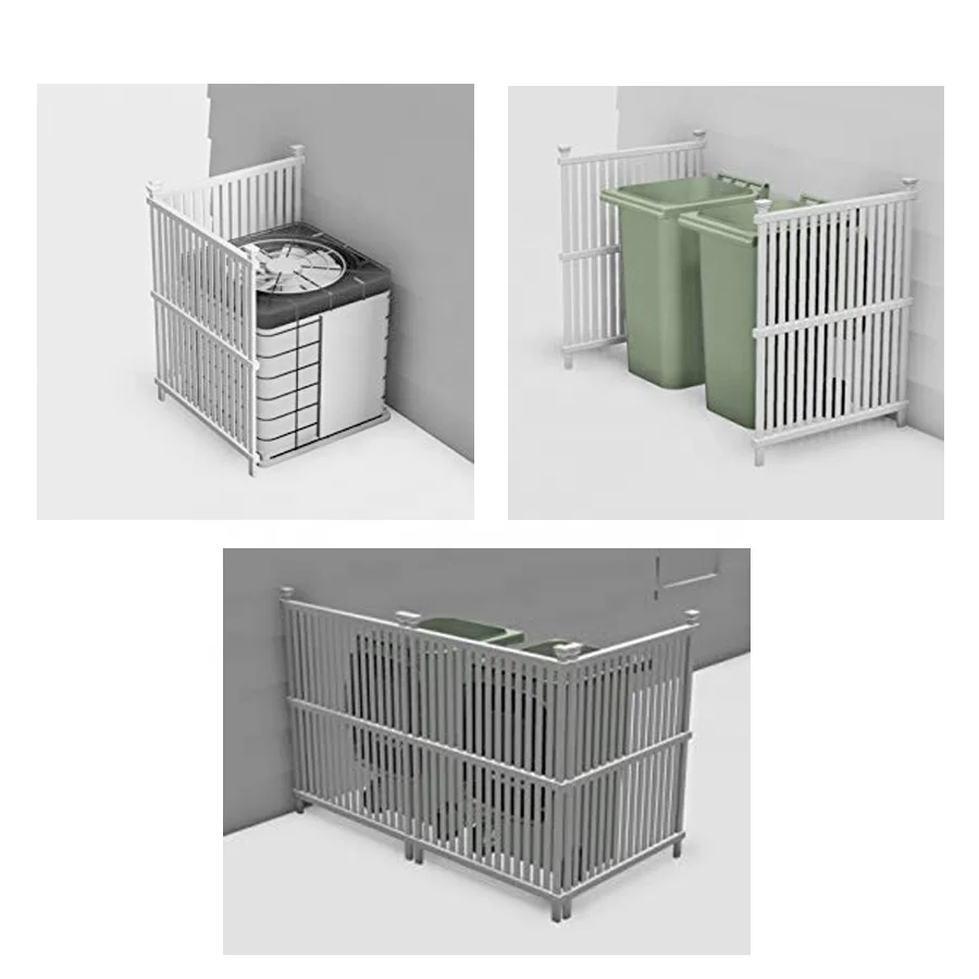 PVC decorative garden fences, pvc garden fence, garden fencing