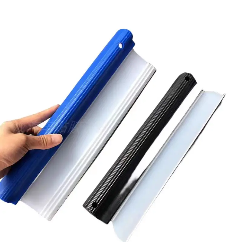 Multifunctional Silicone Durable Soft Household Car Glass Doors Windows Cleaning T Bar Scraper Soft Water Sheet Wiper Blade