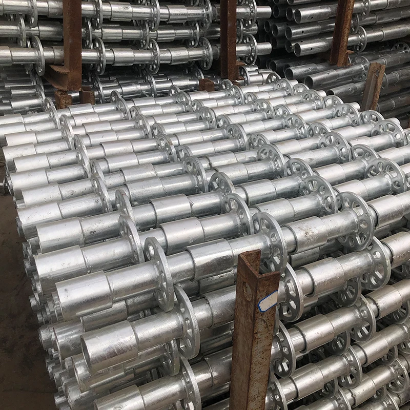 Hot Dip telescopic scaffolding Galvanized Shoring Bridge Scaffold Tower System Ring Lock Scaffolding Manufacture Parts Fittings
