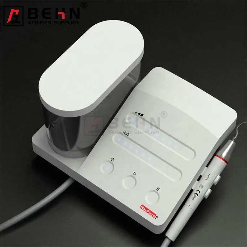 Portable Dental Ultrasonic Scaler/Maxpiezo 7 Ultrasonic Piezo Scaler Woodpecker EMS With Water Bottle For Perio Endo Scaling TIP