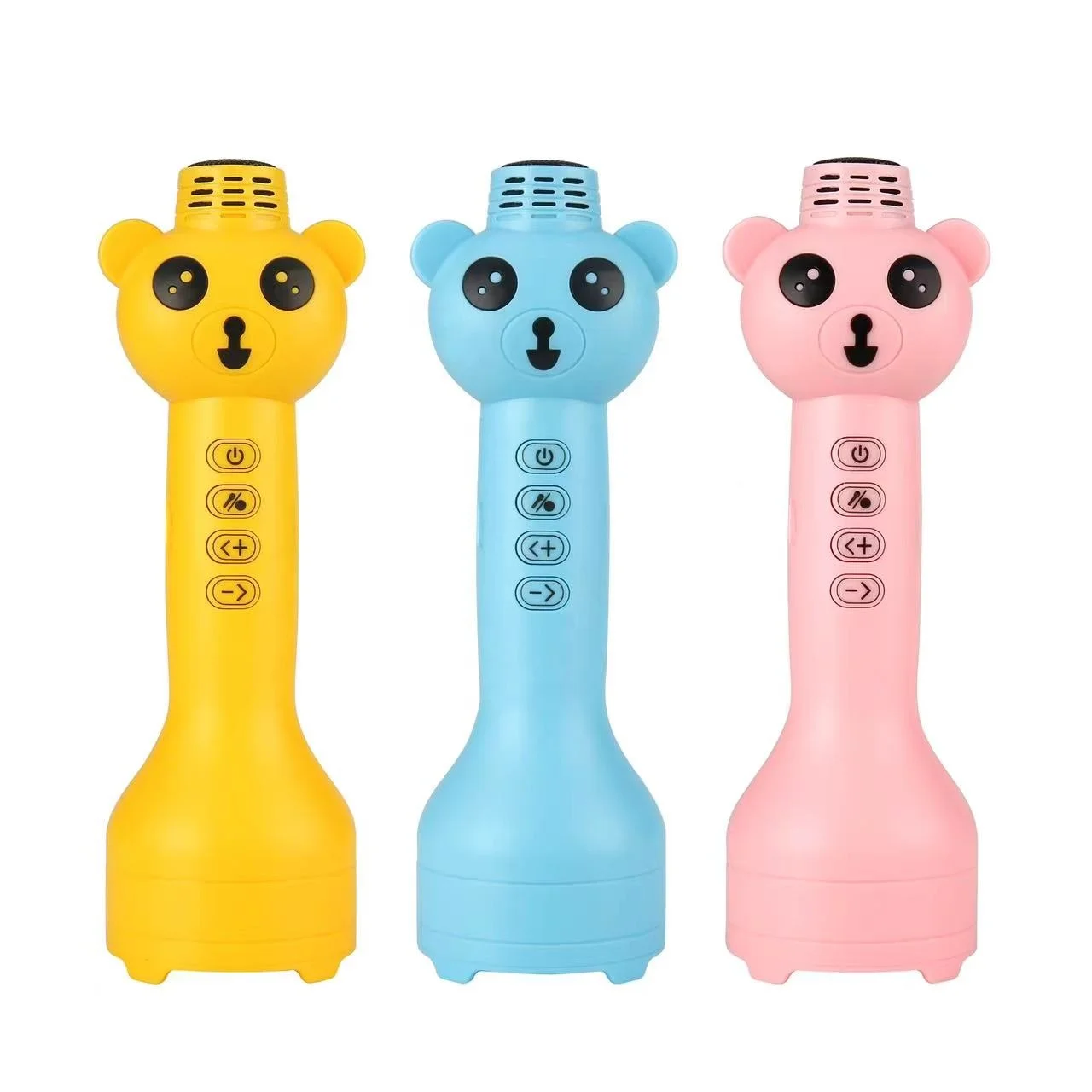 China Factory Supply kids KTV Karaoke Microphone Speaker, high quality Sound karaoke With Usb/Bt Wireless/Tf Slot Function