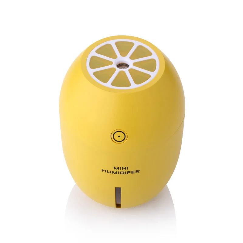 Lemon Shape Portable USB Air Humidifier for Car Home With 180ml Capacity